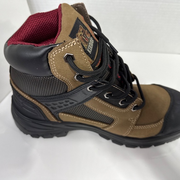 Kodiak Boots Men's Rebel 6" High Size 8 - Steel Toe, Steel Plate, Leather Boots - Picture 6 of 14